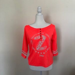 Zumba 3/4 Top